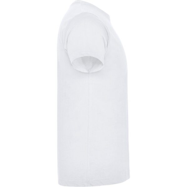 T-Shirt Cotone Pettinato 180 g - Bianco dettaglio 3