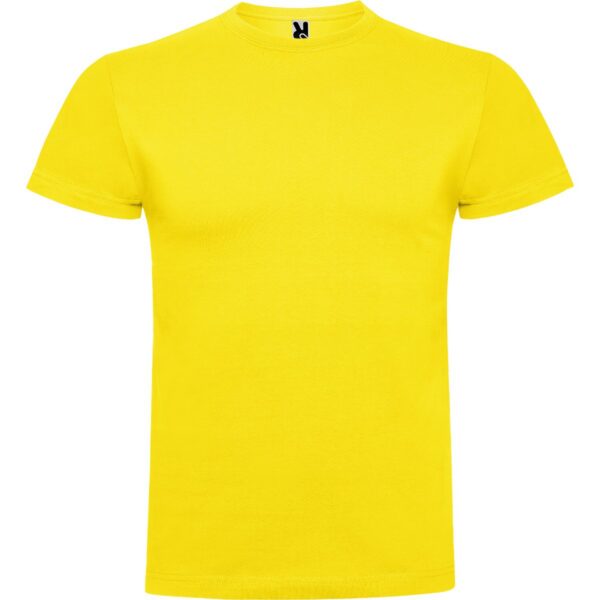 T-Shirt Cotone Pettinato 180 g - Giallo