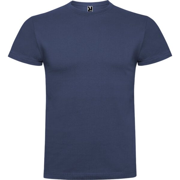 T-Shirt Cotone Pettinato 180 g - Blu Denim