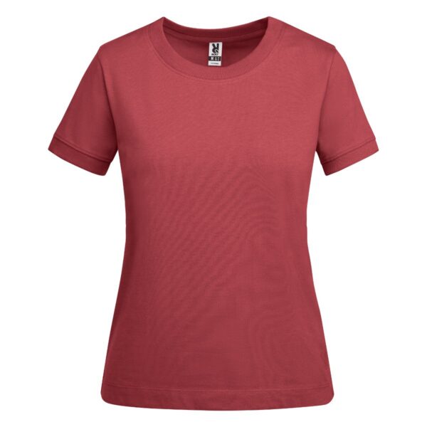 T-Shirt Donna Heavy 210 g - Rosso Crisantemo