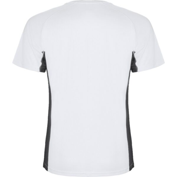 T-Shirt Tecnica Bicolore - Bianco/Piombo Scuro dettaglio 1