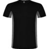 T-Shirt Tecnica Bicolore - Nero/Piombo Scuro