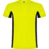 T-Shirt Tecnica Bicolore - Giallo Fluo/Nero
