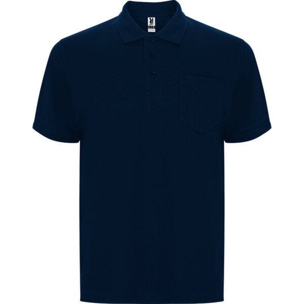 Polo con Taschino Anti-Pilling - Blu Navy