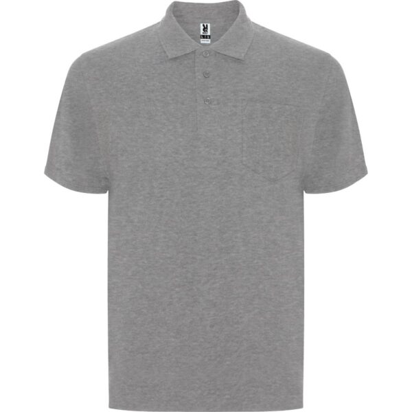 Polo con Taschino Anti-Pilling - Grigio Vigore