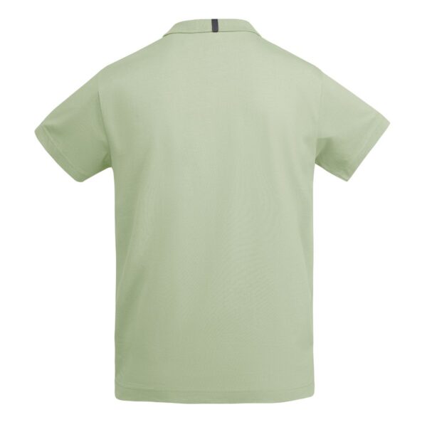 Polo in Maglia Tinta Unita - Verde Mist vista 1