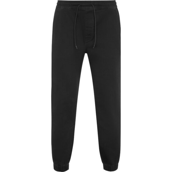 Pantaloni da jogging con elastico in vita - Nero