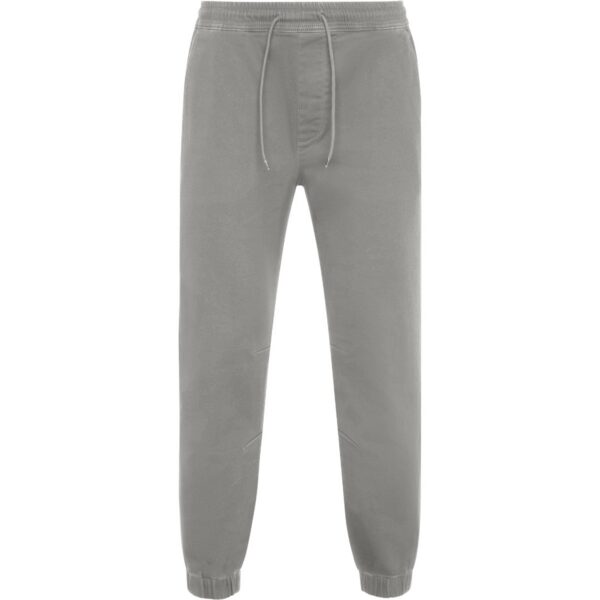 Pantaloni da jogging con elastico in vita - Grigio Perla