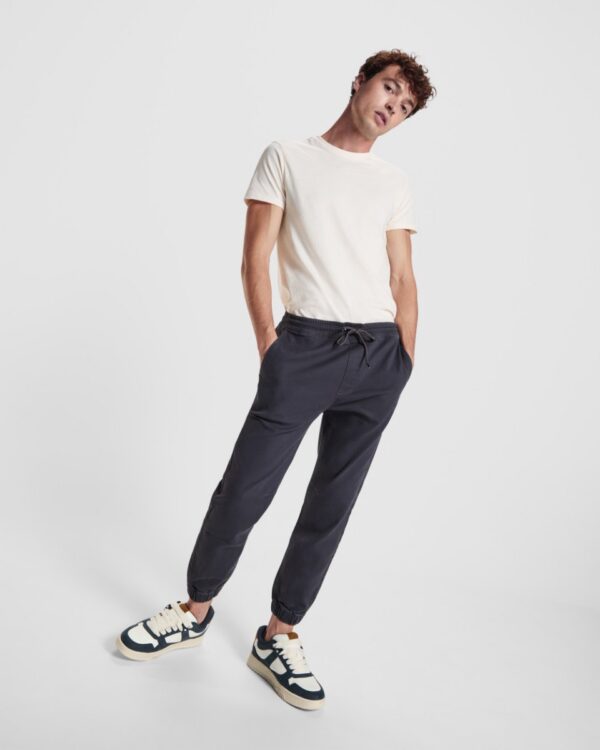 Pantaloni da jogging con elastico in vita - dettaglio 2