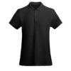 Polo Donna Organica OCS - Nero