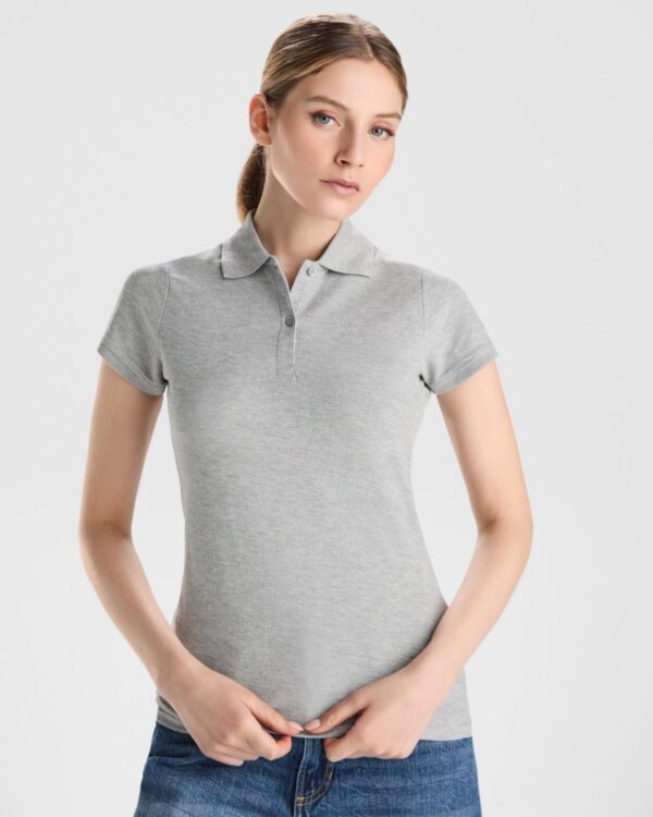 Polo Donna Organica OCS - dettaglio 1
