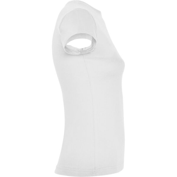 T-Shirt Donna Aderente - Bianco dettaglio 3