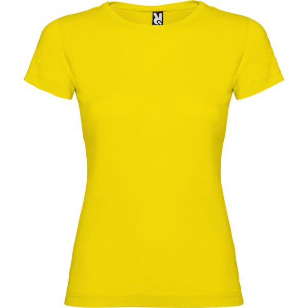 T-Shirt Donna Aderente - Giallo