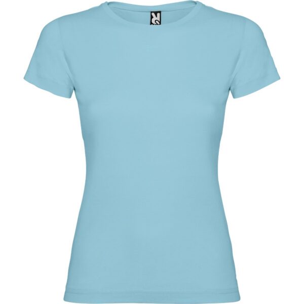 T-Shirt Donna Aderente - Celeste