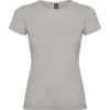 T-Shirt Donna Aderente - Grigio Perla