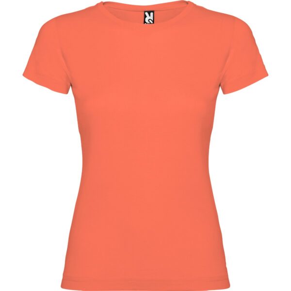 T-Shirt Donna Aderente - Corallo