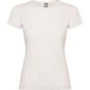 T-Shirt Donna Aderente - Bianco Vintage