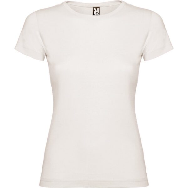 T-Shirt Donna Aderente - Bianco Vintage