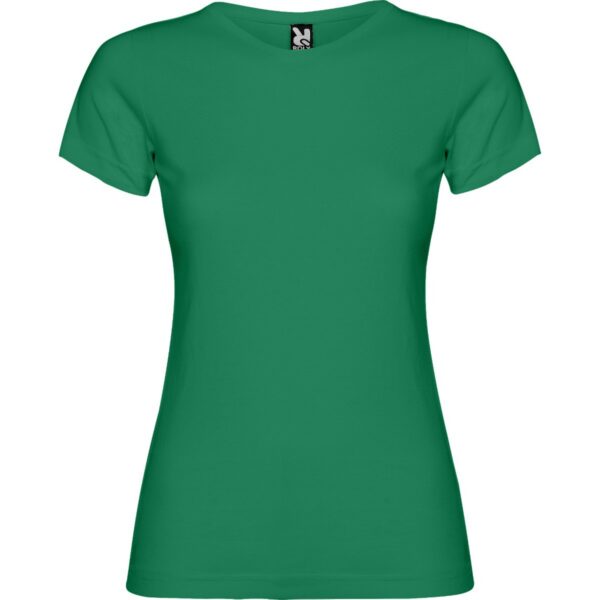 T-Shirt Donna Aderente - Verde Kelly