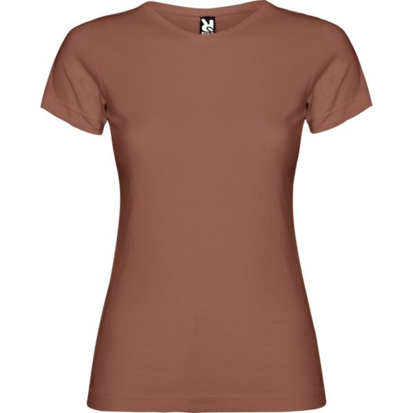 T-Shirt Donna Aderente - Brick Red
