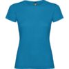 T-Shirt Donna Aderente - Turchese Scuro