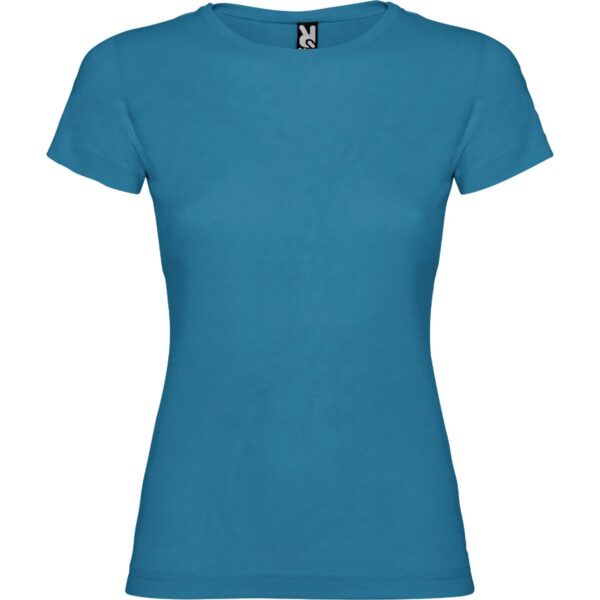 T-Shirt Donna Aderente - Blu Chiaro Di Luna