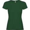 T-Shirt Donna Aderente - Verde Bottiglia