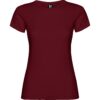 T-Shirt Donna Aderente - Granata