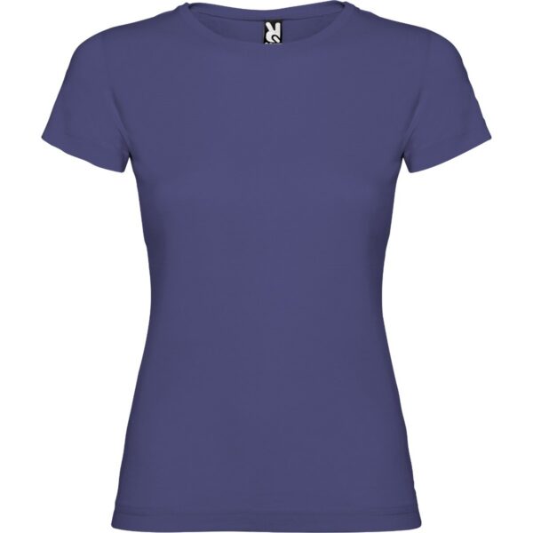 T-Shirt Donna Aderente - Blu Denim