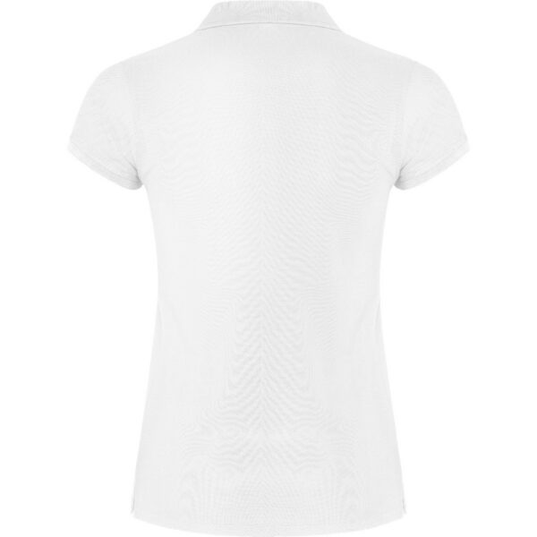 Polo Donna in Cotone - Bianco vista 1