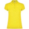 Polo Donna in Cotone - Giallo