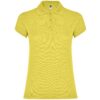 Polo Donna in Cotone - Yellow Corn