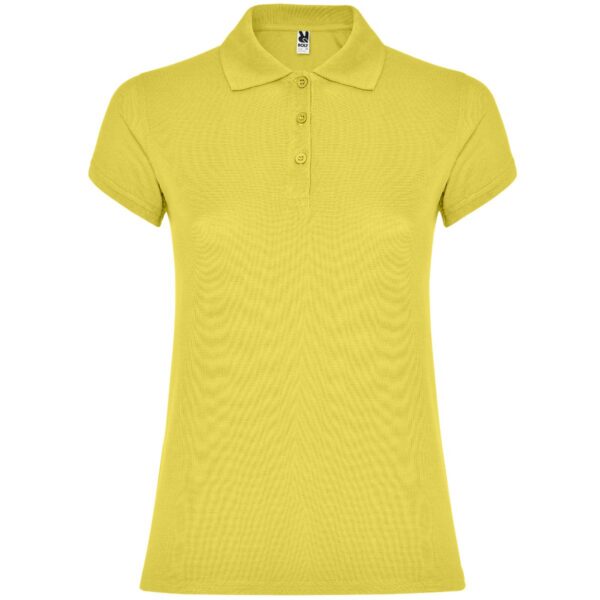Polo Donna in Cotone - Yellow Corn