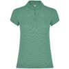 Polo Donna in Cotone - Dark Mint