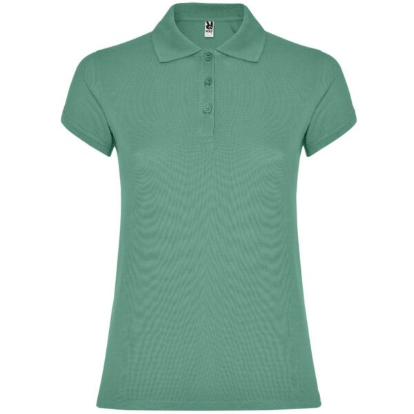 Polo Donna in Cotone - Dark Mint