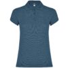 Polo Donna in Cotone - Storm Blue
