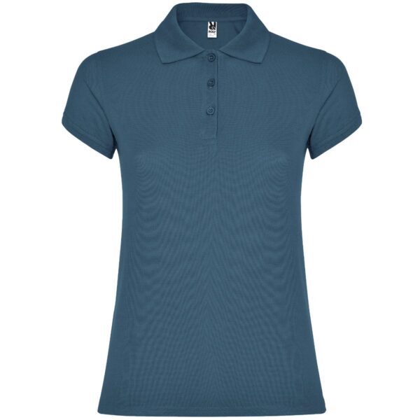 Polo Donna in Cotone - Storm Blue