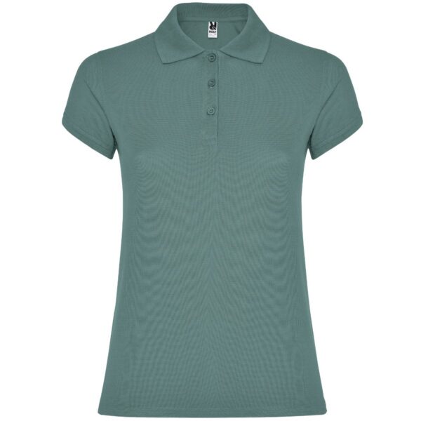 Polo Donna in Cotone - Calm Blue
