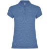 Polo Donna in Cotone - Azzurro Riviera