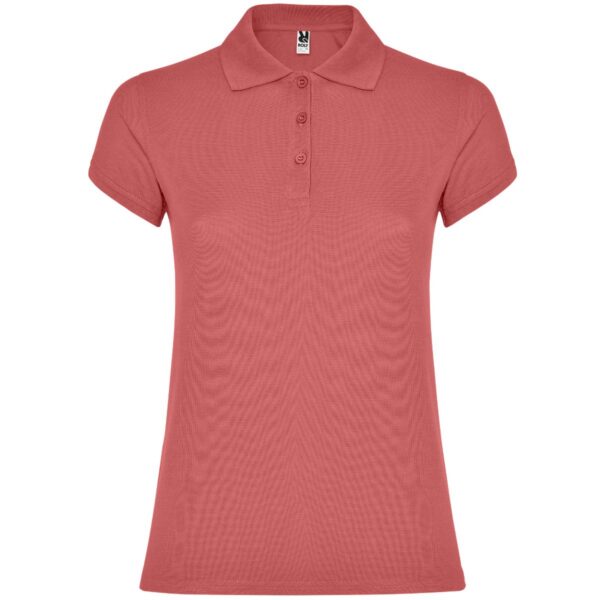Polo Donna in Cotone - Rosso Crisantemo
