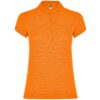 Polo Donna in Cotone - Arancione