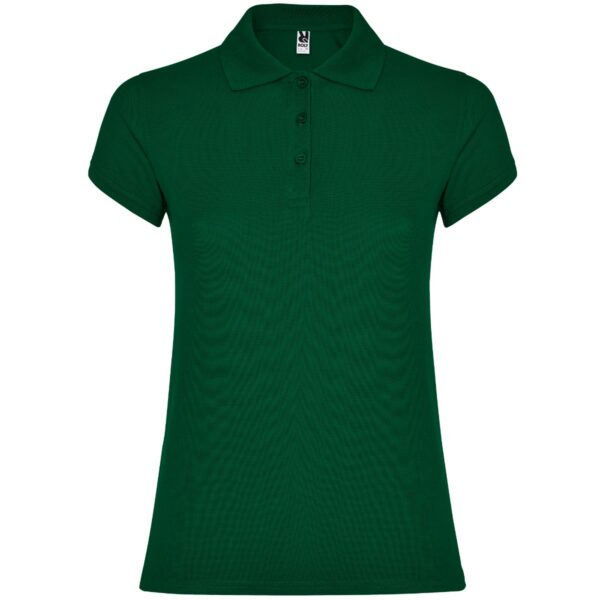 Polo Donna in Cotone - Verde Bottiglia