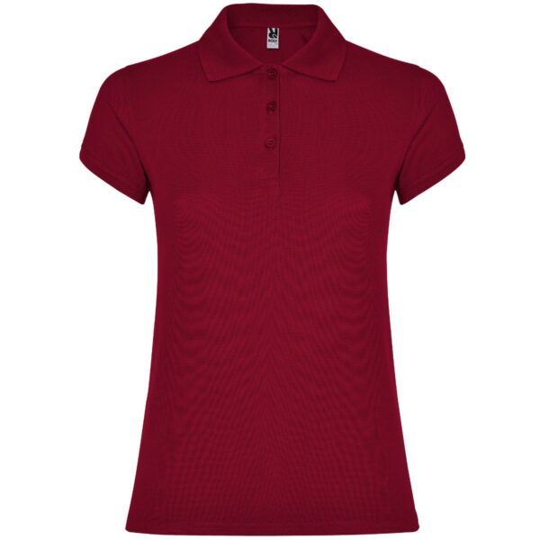 Polo Donna in Cotone - Granata