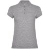 Polo Donna in Cotone - Grigio Vigore