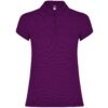 Polo Donna in Cotone - Porpora