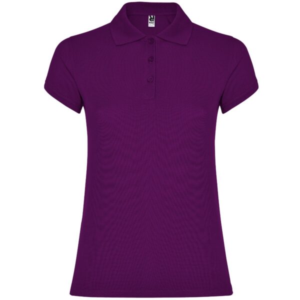 Polo Donna in Cotone - Porpora
