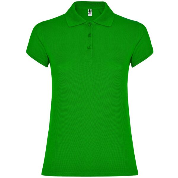Polo Donna in Cotone - Verde Prato
