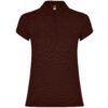 Polo Donna in Cotone - Cioccolato
