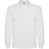 Polo Manica Lunga in Cotone - Bianco