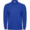 Polo Manica Lunga in Cotone - Royal